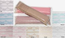 325-2#LACE 25Y/ROLL，PACKING WITH polybag WITH ONE HOLE 0501258