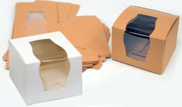 9*9*7cm paper box with window 0506248