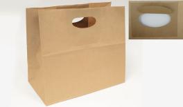 Paper bag for food 28*28*15cm 0402096