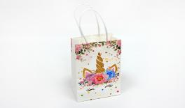 403-1 Unicorn print paper bag 15*11*6cm 0402118