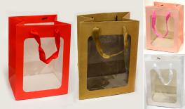 30*20*16cm paper bag with window 0402129