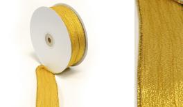 2336# 3.8cm ribbon gold 25Y/ROLL 0501340
