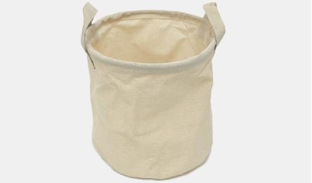 Polyester-mixed cotton cloth bucket S/3 24*20(H)cm 0519668