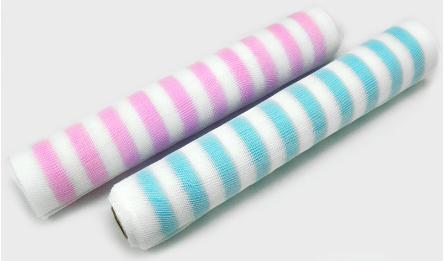 NET PLASTIC ROLL WITH STRIPES 52cm 10y 05271232